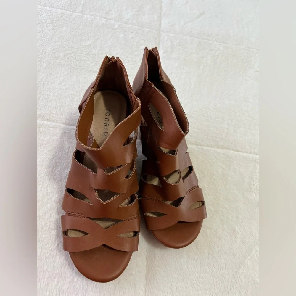 Torrid Zip Wedge Heels for Women size 10.5W